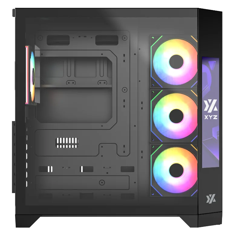 XYZ NEUTRON (BLACK) / CAJA ATX / 2X VIDR - Loltec Panamá - Venta