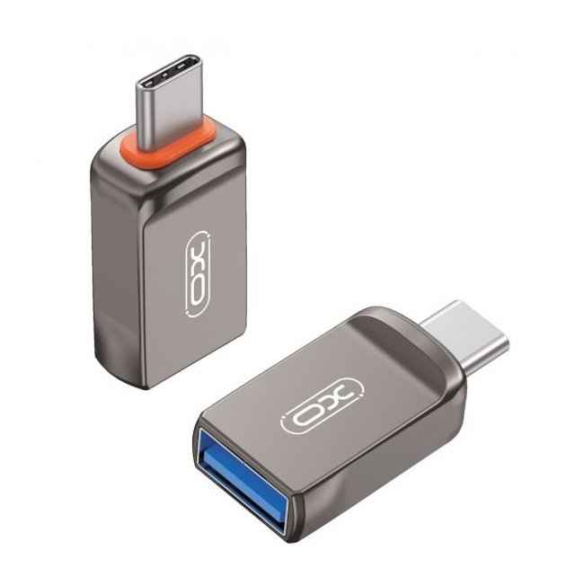 ADAPTADOR OTG XO-NB281B - ADAPTADOR TIPO C MACHO A USB 3.0 HEMBRA / COLOR NEGRO