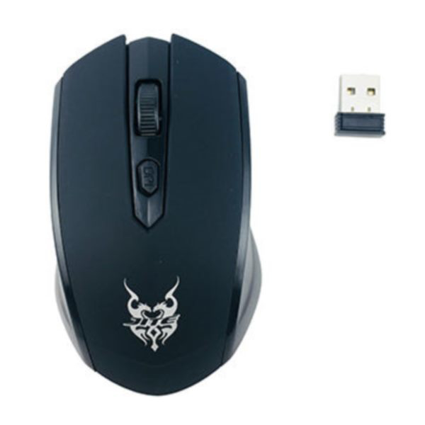 JITE JT-5024 / MOUSE INALAMBRICO OPTICO / RECEPTOR USB 2,4GHZ / POWER SAVING TECH / DISEÑO ERGONOMICO / 4 BOTONES / PLUG & PLAY / COLORES VARIADOS