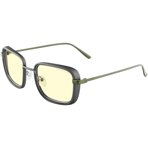 GUNNAR FALLOUT BROTHERHOOD OF STEEL AMBER / LENTES GAMER CON PROTECTOR DE LUZ AZUL Y FATIGA OCULAR / MICAS AMBER / ESTILO AVIADOR / ANTIREFLEJOS