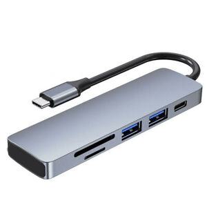 KINGMOX BYL*2103TU - ADAPTADOR 5 EN 1 / USB3.0 - TIPO C A 3X USB 3.0 / LECTOR DE SD Y MICRO SD