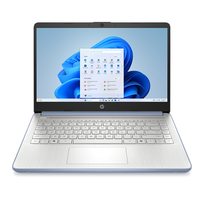 HP LAPTOP 14 (14-DQ6012DX) / LAPTOP DE 14 / INTEL N150 HASTA 3,6GHZ / 4GB RAM / 128GB UFS / WINDOWS 11 HOME S / SKY BLUE