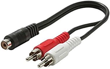 KINGMOX DSY-9711 - CABLE RCA 1 A 2 COMPONENTE (BLANCO Y ROJO) / 3 METROS