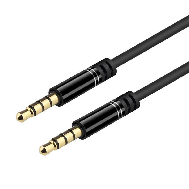 ZOECAN ZO-020-3 - CABLE 3M AUXILIAR DE AUDIO Y MICRóFONO 4 POLOS / CABLE ESTéREO PARA SMARTPHONE, AURICULARES, PC, LAPTOP