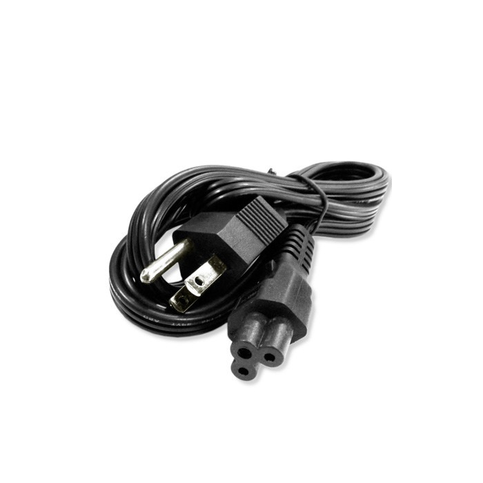 CABLE DE PODER 7A  125V  / COLOR NEGRO / 6 PIES /  1.8M / TREBOL