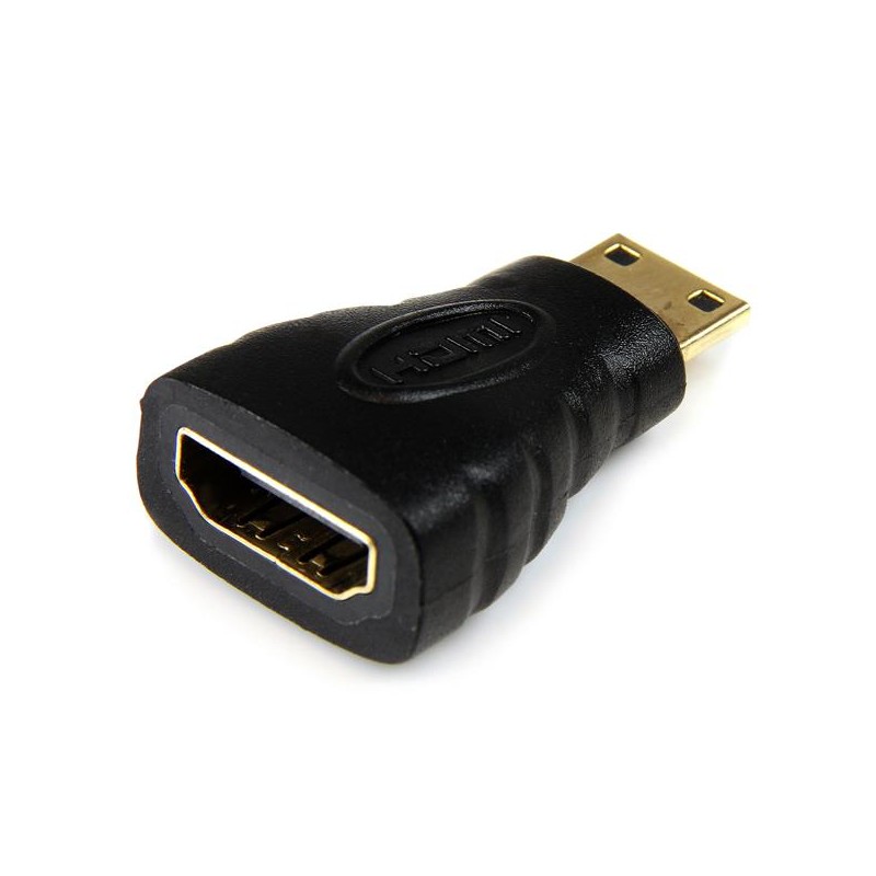 KINGMOX H-MH - ADAPTADOR DE HDMI HEMBRA A MINI HDMI MACHO / 1080P / COLOR NEGRO