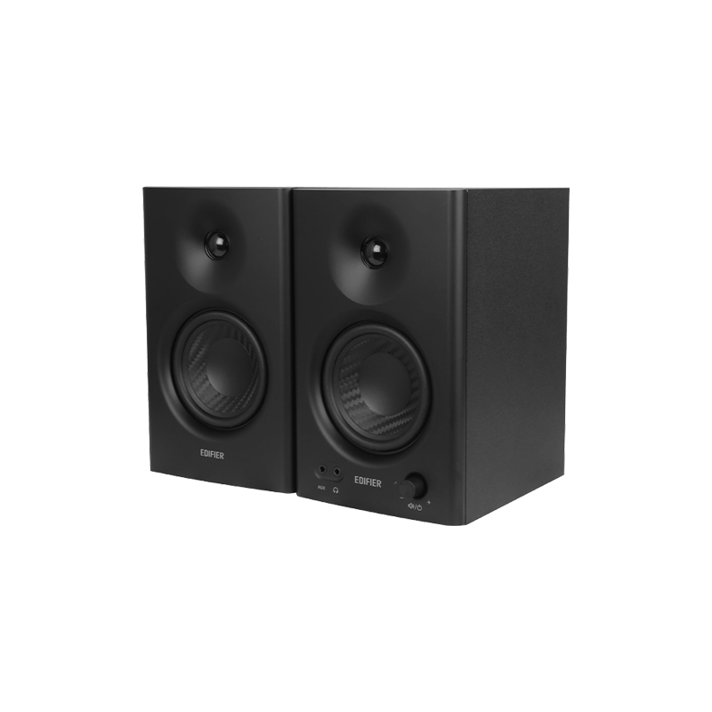 EDIFIER MR4 NOIR / MONITORES DE ESTUDIO ACTIVO CON AMPLIFICADOR / RESPUESTA DE FRECUENCIA SUAVE / TWEETER DE 1 Y WOOFER DE 4 / CLASS-D AMP
