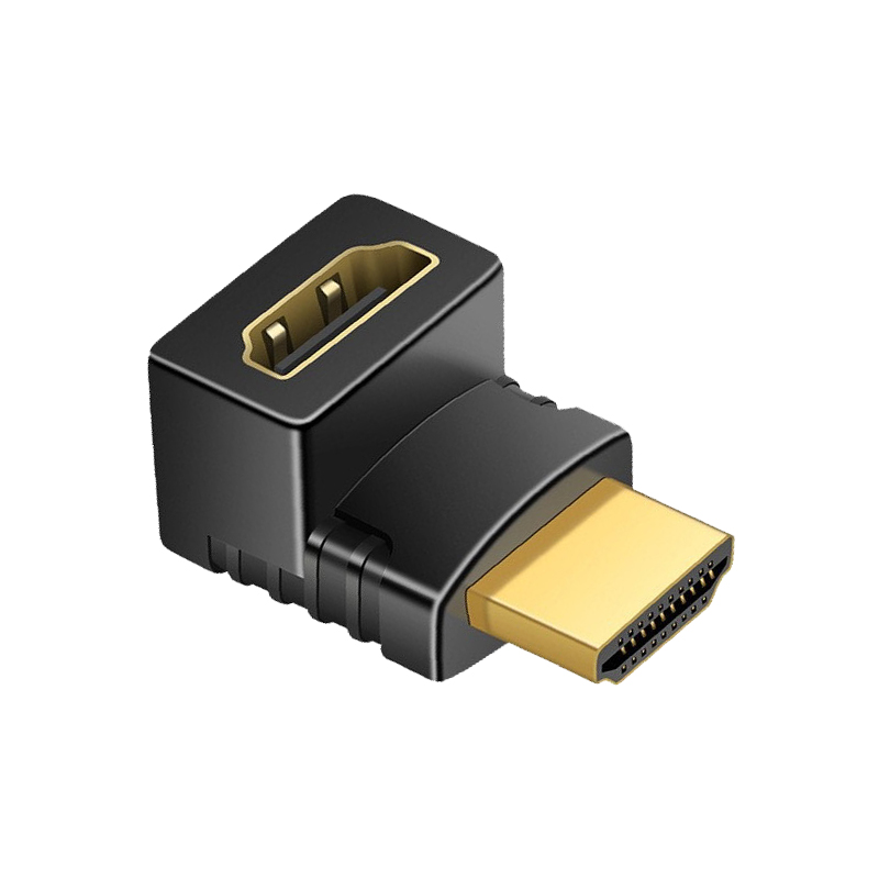 ZOECAN ZO-94H90X - ADAPTADOR CODO DE HDMI A HDMI / HEMBRA-MACHO / EN FORMA L