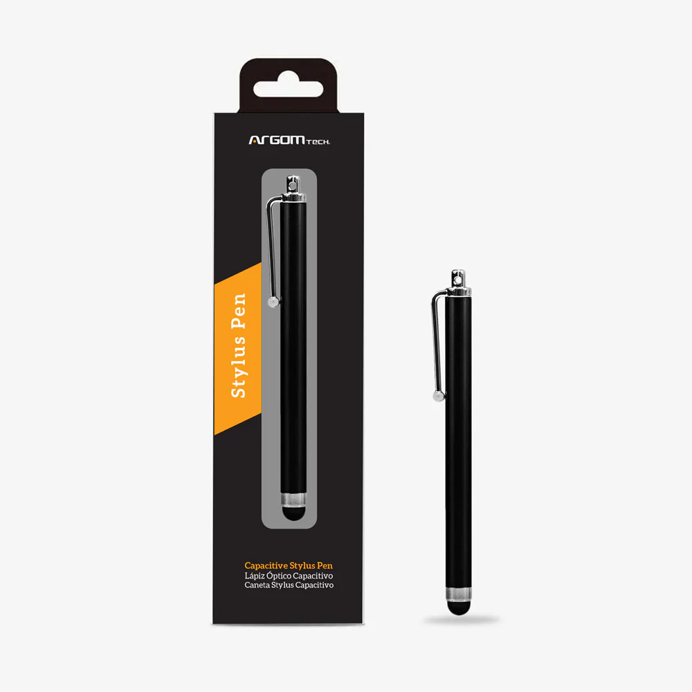 ARGOM TECH (ARG-AC-0211B) / LAPIZ OPTICO CAPACITIVO / COMPATIBLE CON TABLET - SMARTPHONE