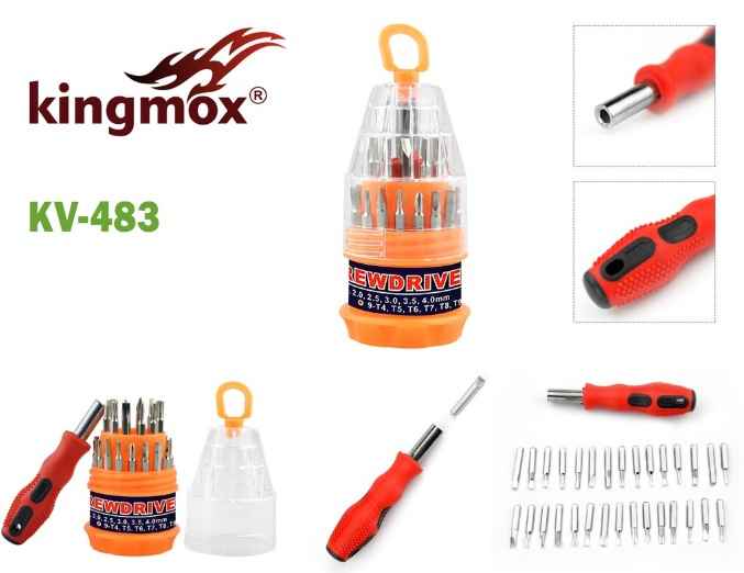KINGMOX KV-483 / KIT DE DESTORNILLADOR