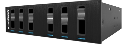 KINGWIN FPX-006 / CONTROLADORA DE ABANICO CON 6 CANALES / INDICADOR LUCES LED