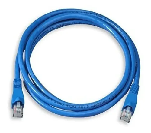 ENCOM EG-PLUTP4P-C6-7FT-BL - CABLE DE RED CAT6 7 PIES (2M) AZUL / COBRE TRENZADO CON CALIBRE 24 (AWG) / 7FT