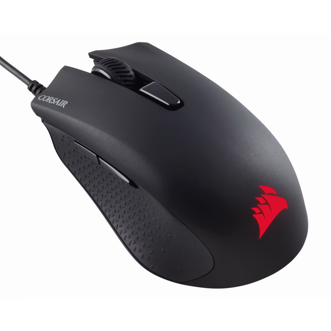 CORSAIR HARPOON RGB PRO / MOUSE GAMING USB / LIGERO (85G) / SENSOR OPTICO 1200DPI / 20 MILLONES DE CLICS / CLAW / SWITCH OMRON / 6 BOTONES / USB