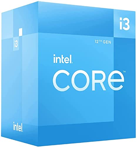 INTEL CORE I3-12100 A 4.3GHZ (ALDER LAKE 12TH GEN) LGA1700 / 4 NUCLEO / 8 HILO / 12MB CACHE / INTEL UHD 730  / INCLUYE ABANICO