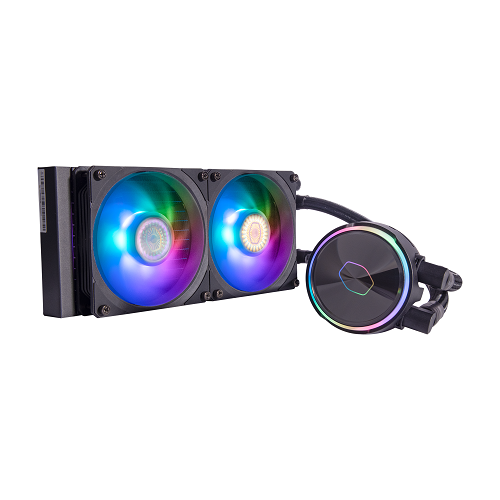 COOLER MASTER MASTERLIQUID PL240 FLUX / ENFRIAMIENTO LIQUIDO 240MM / SOCKET LGA 1200,115X,1366,2011,AM4, AM3, FM2+