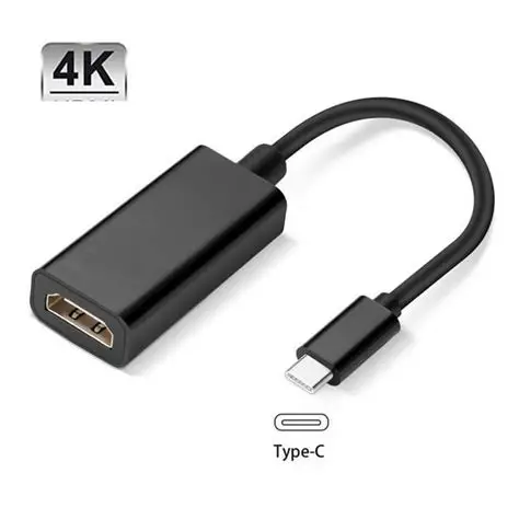 KINGMOX DSY-9515 - ADAPTADOR DE USB 3.1 TIPO-C A HDMI /  4K-30HZ / 1080P HDTV /