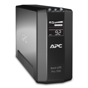APC UPS BR700G LCD / BATERIA CON BOOST AVR / PANTALLA LCD / 450WATTS / 700VA / USB