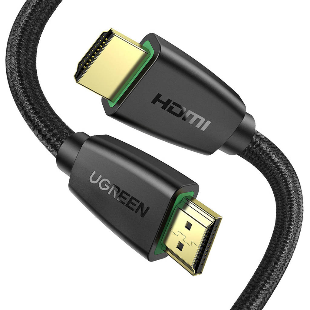 UGREEN 40409 / CABLE HDMI 2.0 DE 1.5M / ULTRA RESISTENTE, TRENZADO DE NAILON / 4K 60HZ 3D 18GBPS / HDR, ARC, HEC / 48 BIT