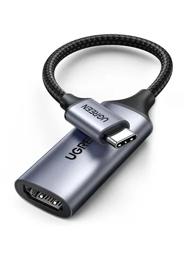 UGREEN CM297 / ADAPTADOR USB-C (MACHO) A HDMI 2.0 (HEMBRA) / 4K A 60HZ / THUNDERBOLT 4/3 / ALUMINIO