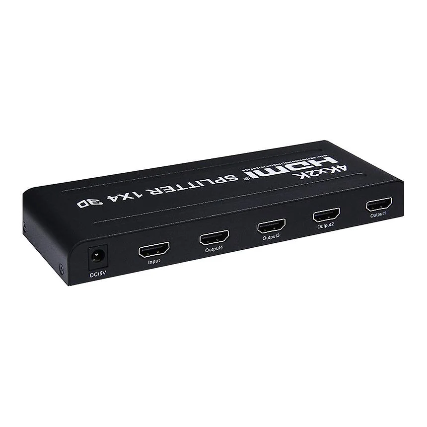 KINGMOX DSY-HD4K-4 - SPLITTER HDMI 1X4  4K / 1X ENTRADA / 4X SALIDA / 1080P / NEGRO