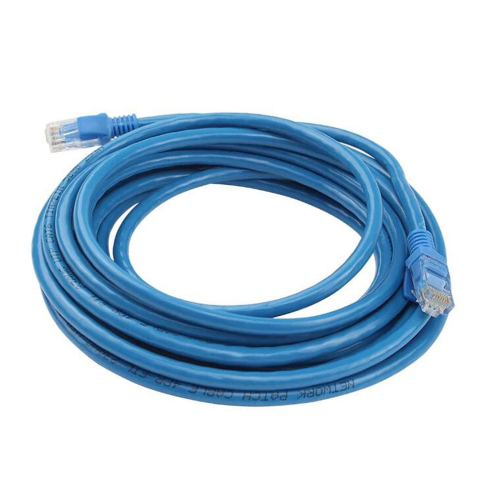 ENCOM EG-PLUTP4P-C6-1FT-BL / CABLE DE RED UTP CAT6 DE 1FT / COLOR AZUL