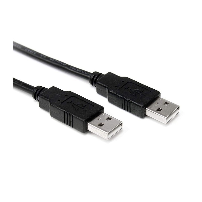 KINGMOX DSY-13 - CABLE DE USB 2.0 MACHO A MACHO / 1.5M / COLOR NEGRO