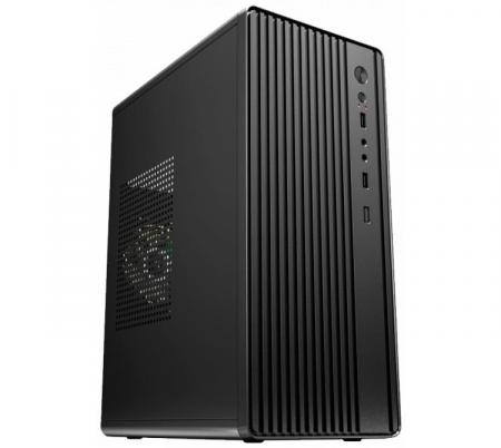 CASE SPARTAN A1 / M-ATX / 2X USB 2.0 / FUENTE 500W GENERICA / COLOR NEGRO