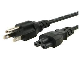 ZOECAN ZO-186-3 - CABLE DE 3M / PARA CARGADOR DE LAPTOP / COLOR NEGRO PODER TREBOL /