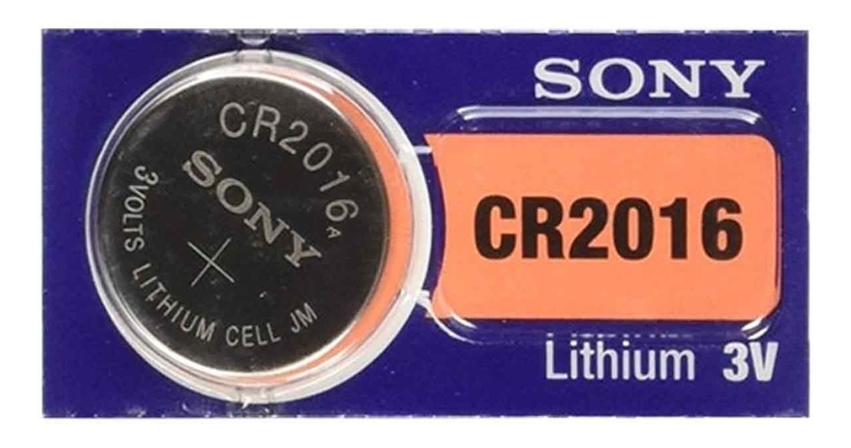 SONY BATERIA CR2016 - BATERIA DE 3V LITHIUM