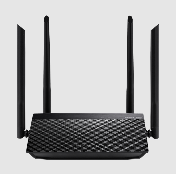 ASUS RT-AC1200 / ROUTER INALAMBRICO / DOBLE BANDA AC-1200 / 867MBPS (5GHZ) + 300MBPS (2.4GHZ) / 4X ANTENA / ASUS ROUTER APP