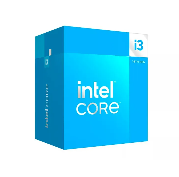 INTEL CORE I3-14100 A 3.5GHZ (RAPTOR LAKE 14TH GEN) LGA1700 / 4 NUCLEO / 8 HILOS / 12MB CACHE / INTEL UHD 730