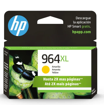 HP 964XL AMARILLO / CARTUCHO DE ALTO RENDIMIENTO PARA IMPRESORA HP OFFICEJET 9010, 9020