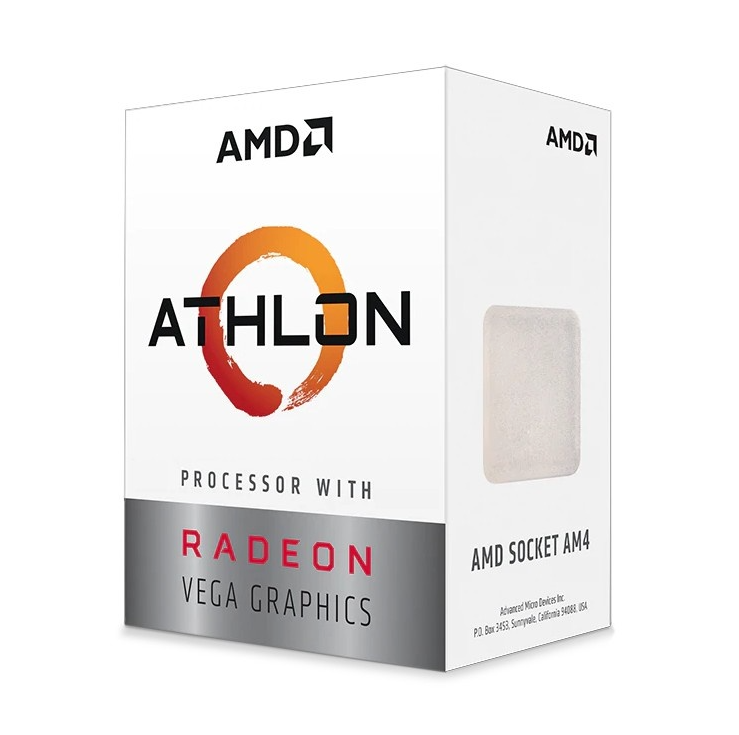 ATHLON 3000G A 3.5GHZ / GRAFICA VEGA 3 / 2 NUCLEO - 4 HILO / SOCKET AM4 / 5MB CACHE