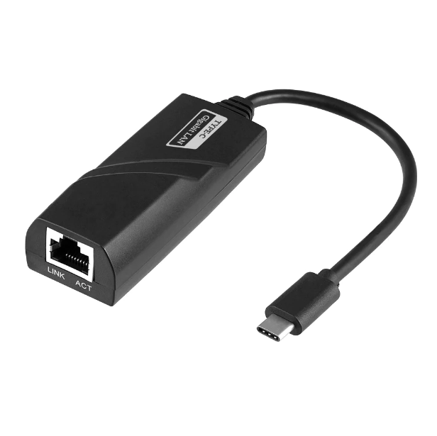 ARGOM ARG-CB-0062 / ADAPTADOR DE RED GIGABIT / CONEXION TIPO USB-C