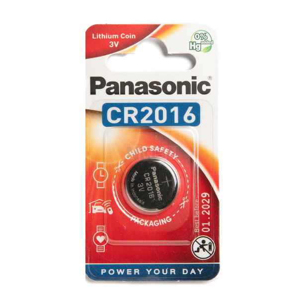 PANASONIC CR2016 - BATERIA 3V LITHIUM