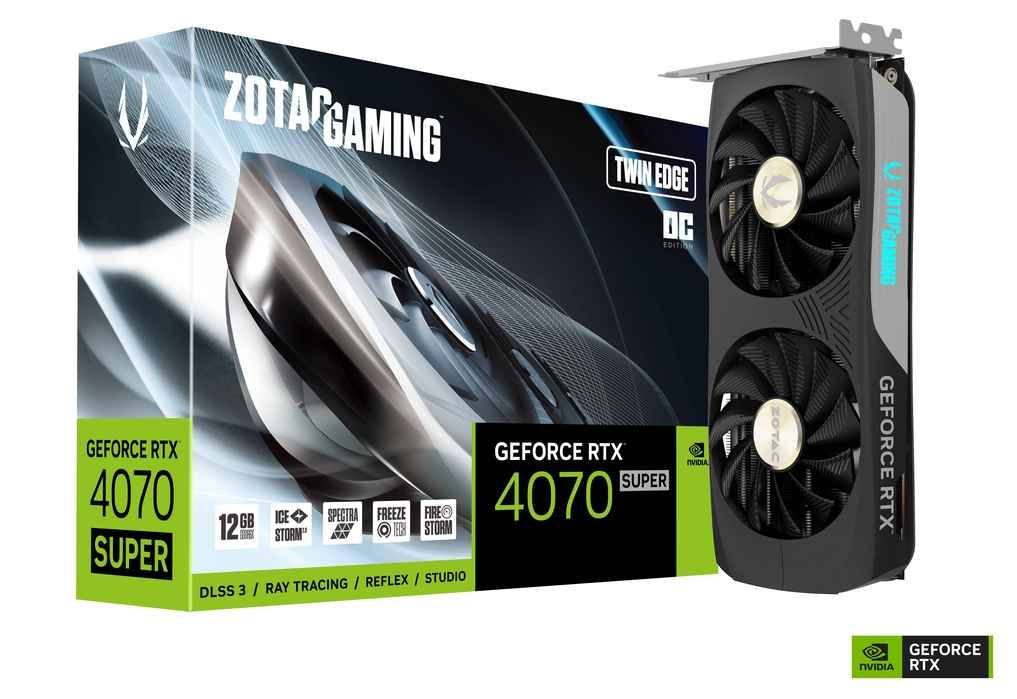 パソコン RTX 4070 ZOTAC GEFORCE RTX 4070 SUPER TWIN EDGE / - Loltec Panamá - Venta