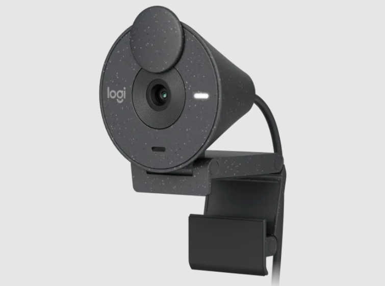LOGITECH BRIO 300 - WEBCAM CON MICROFONO / 2MP / 1920 X 1080 PíXELES / USB-C / COLOR NEGRO