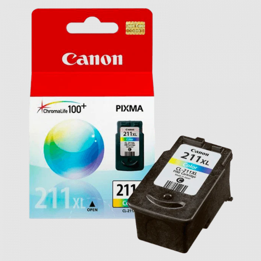 CANON CL-211XL / CARTUCHO DE TINTA DE COLOR PARA IMPRESORAS PIXMA MP250, MP480, MX320, MX330
