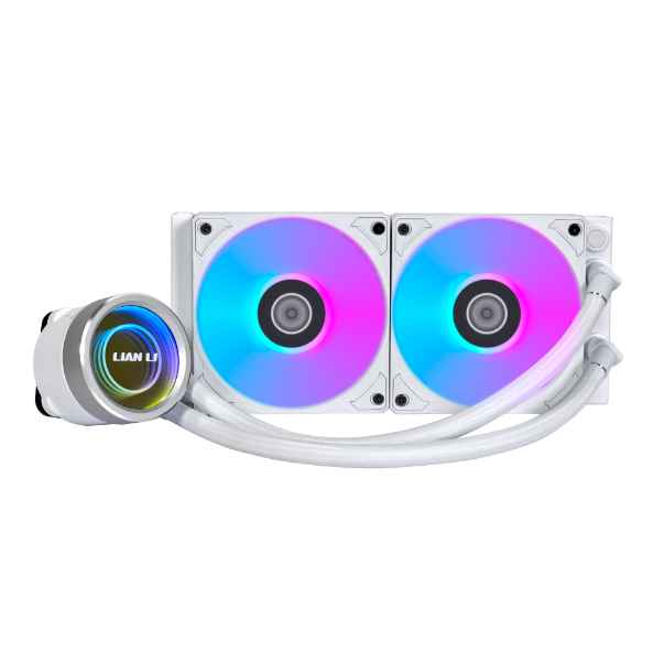 LIAN LI GALAHAD II TRINITY 240 WHITE (ARGB) / ENFRIAMIENTO LIQUIDO 240MM / COMPATIBLE CON LGA 1700 / 1200 / 115X / AM5 / AM4