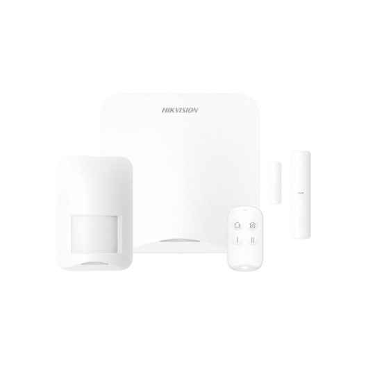 HIKVISION DS-PA201P-KIT-16WB / KIT DE ALARMA INALMABRICO DE SEGURIDAD / HASTA 16 ZONAS / AX HOME