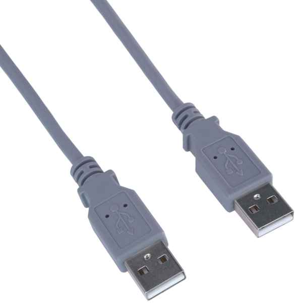 ZOECAN ZO-29G-3 - CABLE DE USB 2.0 A-A / 3METROS / FULL COBRE / COLOR GRIS