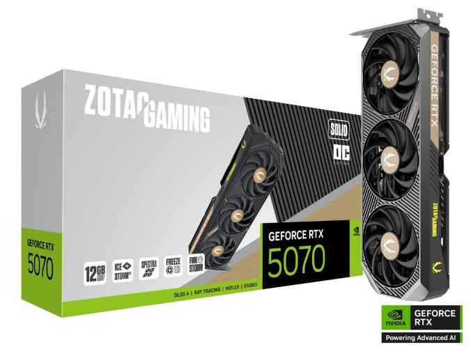 ZOTAC GAMING RTX 5070 SOLID OC / TARJETA - Loltec Panamá - Venta
