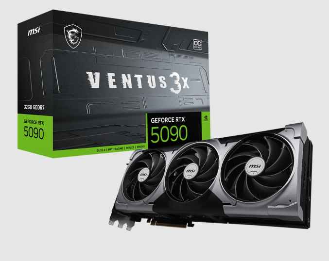MSI GEFORCE RTX 5090 32GB VENTUS 3X OC / - Loltec Panamá - Venta