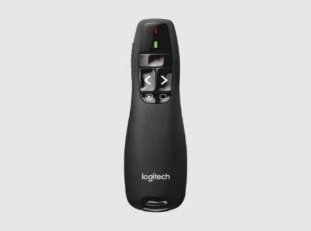 LOGITECH R400 - PUNTERO LASER INALAMBRICO PARA PRESENTACION / 15M (15FT) / COLOR NEGRO