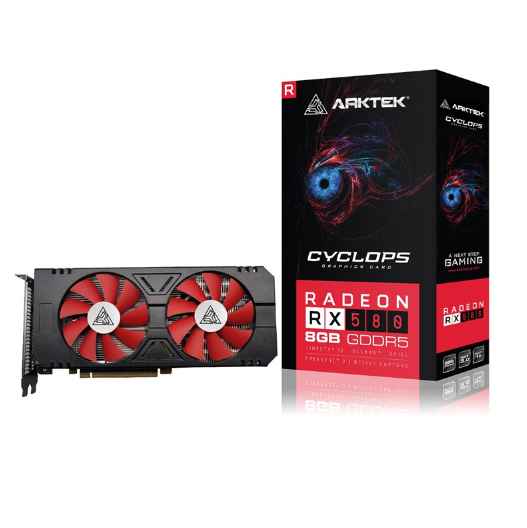 ARKTEK CYCLOPS / RADEON RX 580 / 8GB GDD - Loltec Panamá - Venta
