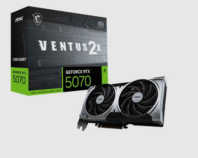 MSI GEFORCE RTX 5070 12G VENTUS 2X OC / - Loltec Panamá - Venta de