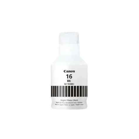 CANON GI-16 BK - BOTELLA DE TINTA NEGRA PARA RECARGA EN IMPRESORAS GX6010 / GX7010 / 170ML