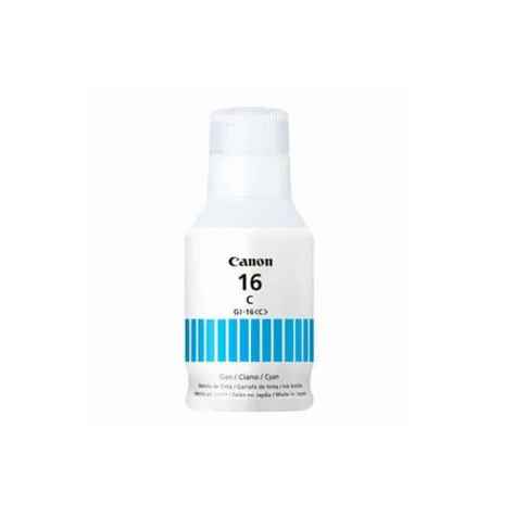CANON GI-16 C - BOTELLA DE TINTA CYAN PARA RECARGA EN IMPRESORAS GX6010 / GX7010 / 132ML