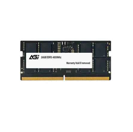 AGI AGI480016SD238-ST / MEMORIA RAM DDR5 DE 16GB A 4800MHZ / CL 40 / SO-DIMM / 262-PIN / 1.1V