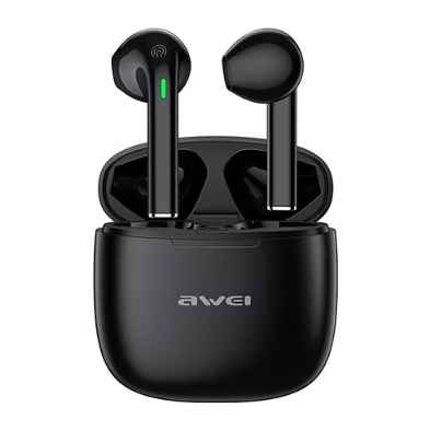 AWEI T26 PRO - AUDIFONO BLUETOOTH / 35MAH / ESTUCHE 300MAH / COLOR NEGRO
